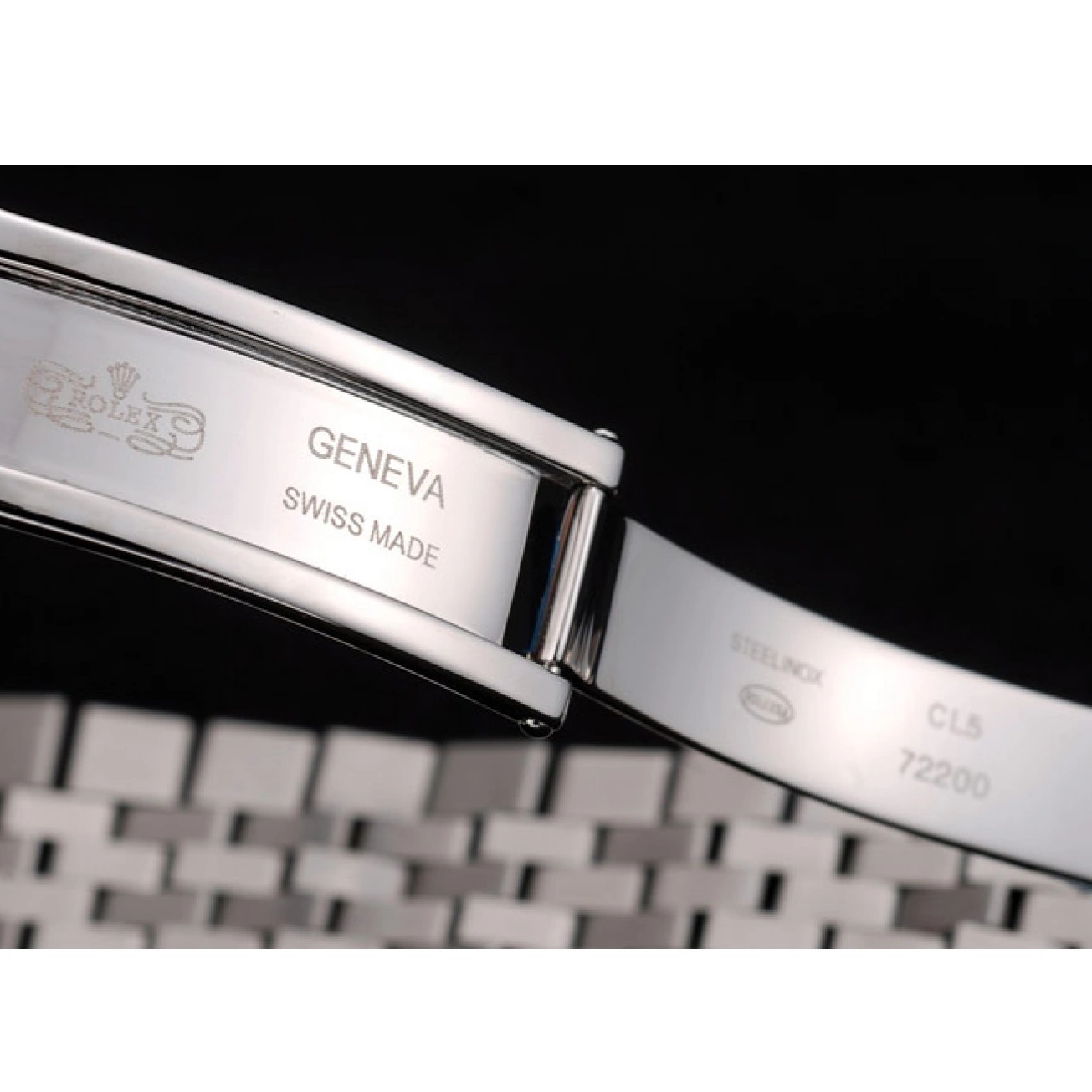 Rolex copies cheap Diamond Dial DayDate Bracelet Diamond 41985 Stainless Plated Plated Rolex Steel 0604